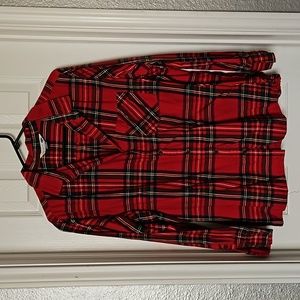 Plaid Button-up